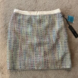 Multicolor Tweed Skirt size 8